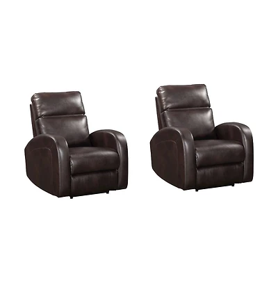 Parker Living Devin - Pebble Brown Power Recliner Two Pack