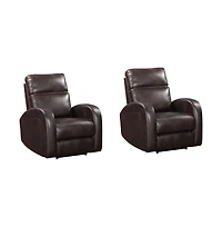 Parker Living Devin - Pebble Brown Power Recliner Two Pack