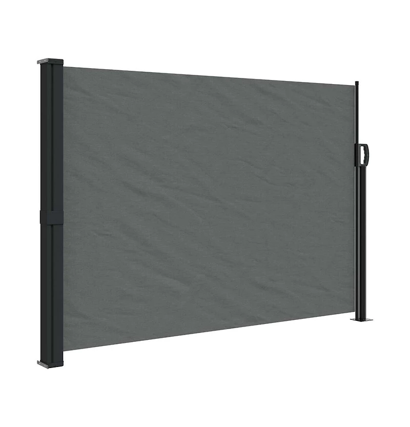 Retractable Side Awning Anthracite