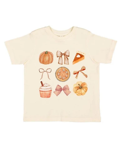 Sweet Wink Baby Girls Thankful Cutie Thanksgiving Short Sleeve T-Shirt