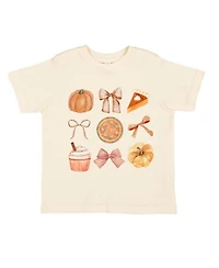 Sweet Wink Baby Girls Thankful Cutie Thanksgiving Short Sleeve T-Shirt