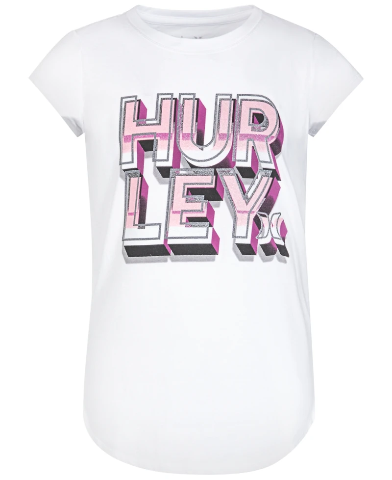 Hurley Girls 7-16 Radiate Short Sleeve T-Shirt