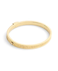 Coach Gold Plated Buckle Bangle Bracelets