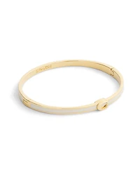 Coach Minimal Hinged Bangle Bracelets