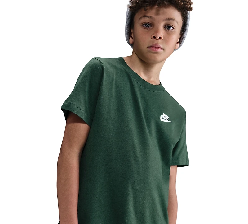 Sportswear Embroidered Logo Graphic T-Shirt