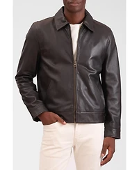 Bagatelle Homme Men's Genuine Leather Zip Front Jacket