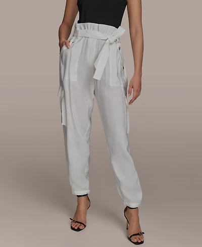Donna Karan New York Women's Belted Cargo Pants