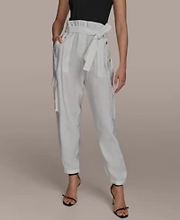 Donna Karan New York Women's Belted Cargo Pants