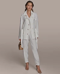 Donna Karan New York Women's Belted Utility Jacket