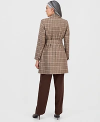 Le Suit Women's Belted Mid-Rise Pantsuit