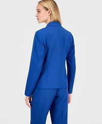 Le Suit Women's Notch-Lapel Mid-Rise Pantsuit