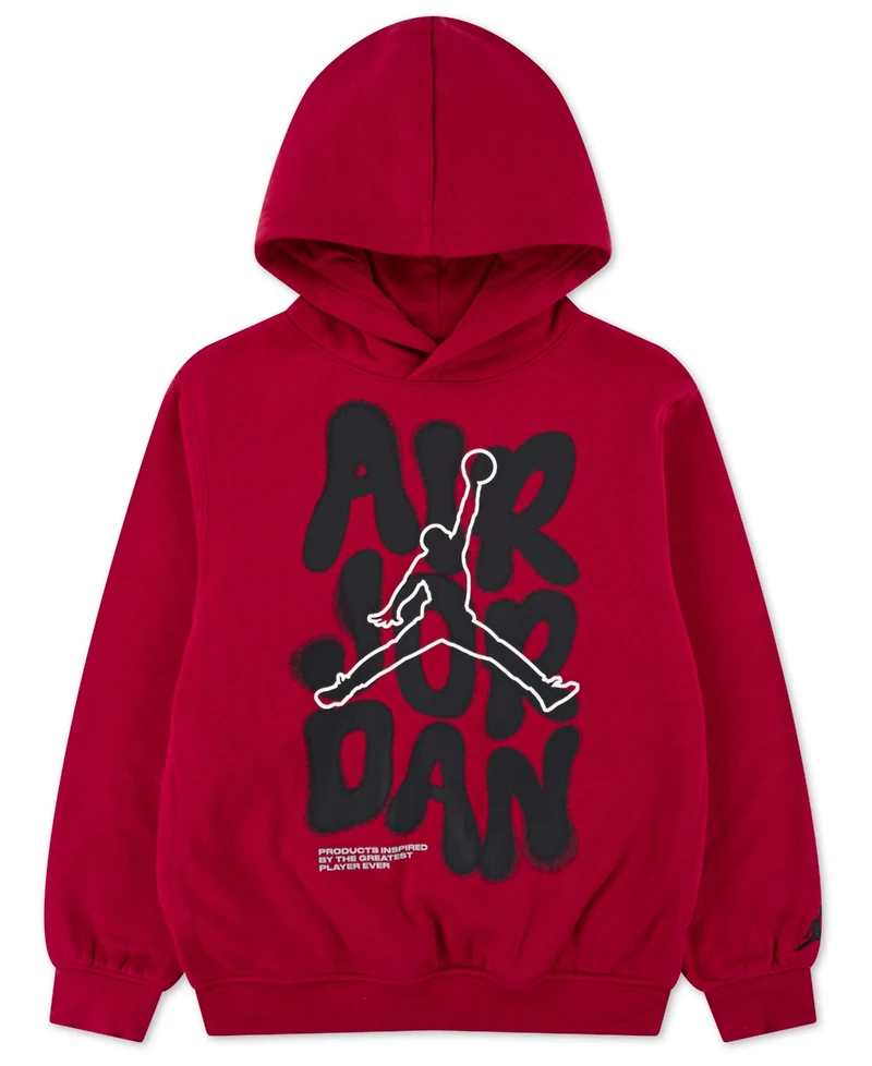 Jordan Boys 8-18 Spray Graphic Pull On Hoodie