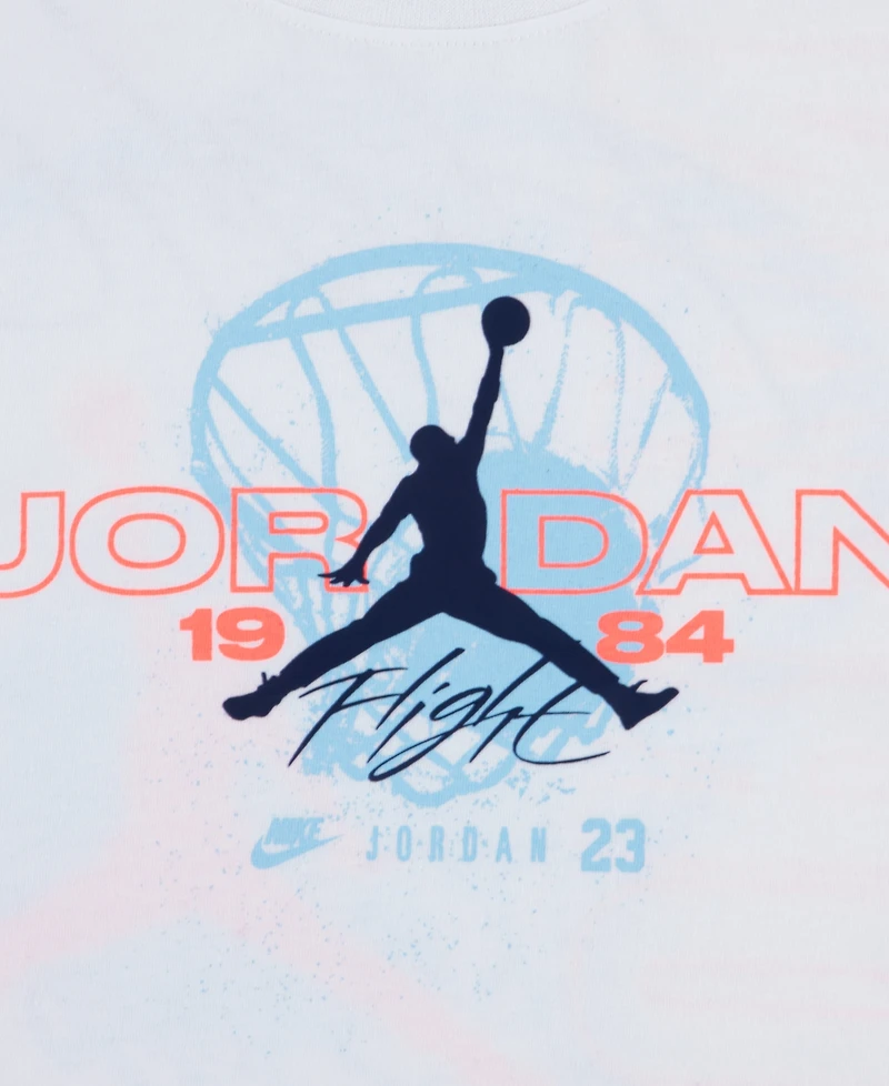 Jordan Boys 8-18 Graphic Printed Short Sleeve T-Shirt