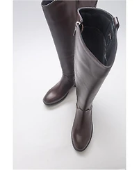 Forever & Always Shoes Acro Leather Boot (Women)