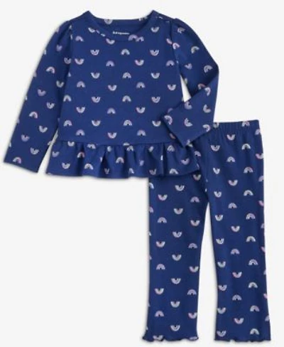 First Impressions Baby Girls Toddler 2t 4t Mini Rainbow Print T Shirts Flare Pants Macys Exclusive