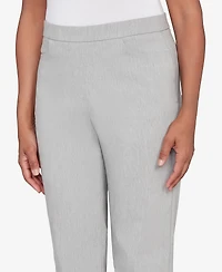 Alfred Dunner Petite Stockbridge Modern Millennium Short Length Pants