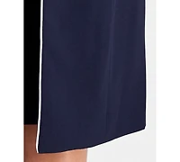 Le Suit Plus Open-Front Jacket & Round-Neck Sheath Dress