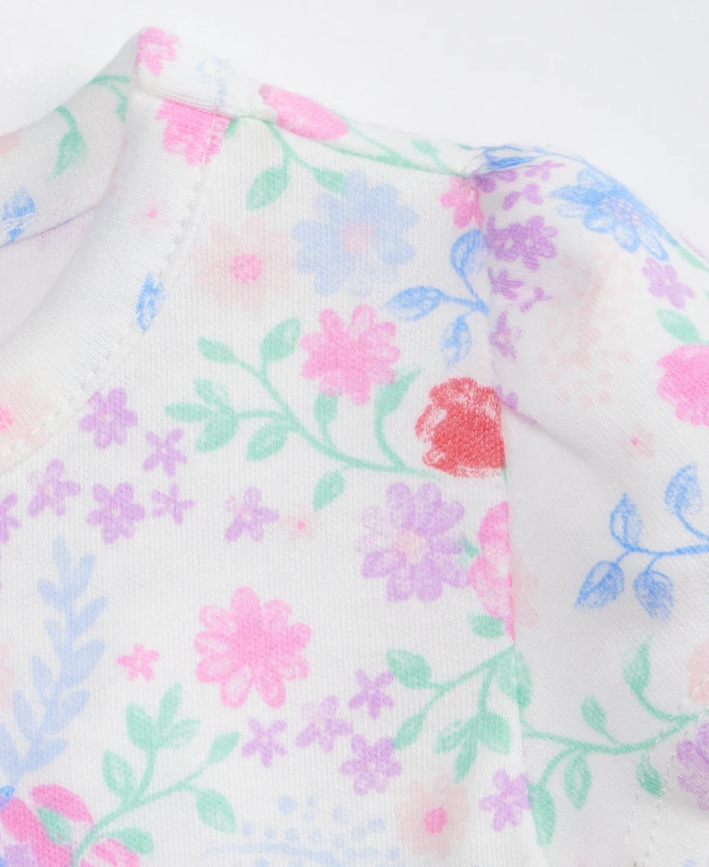 First Impressions Baby Girls Country Floral Short-Sleeve Top, Macy's Exclusive