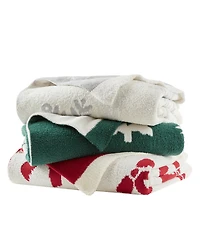 Holiday Lane Double Fleece Knit Throw, 50" x 70", Exclusively for Macy's
