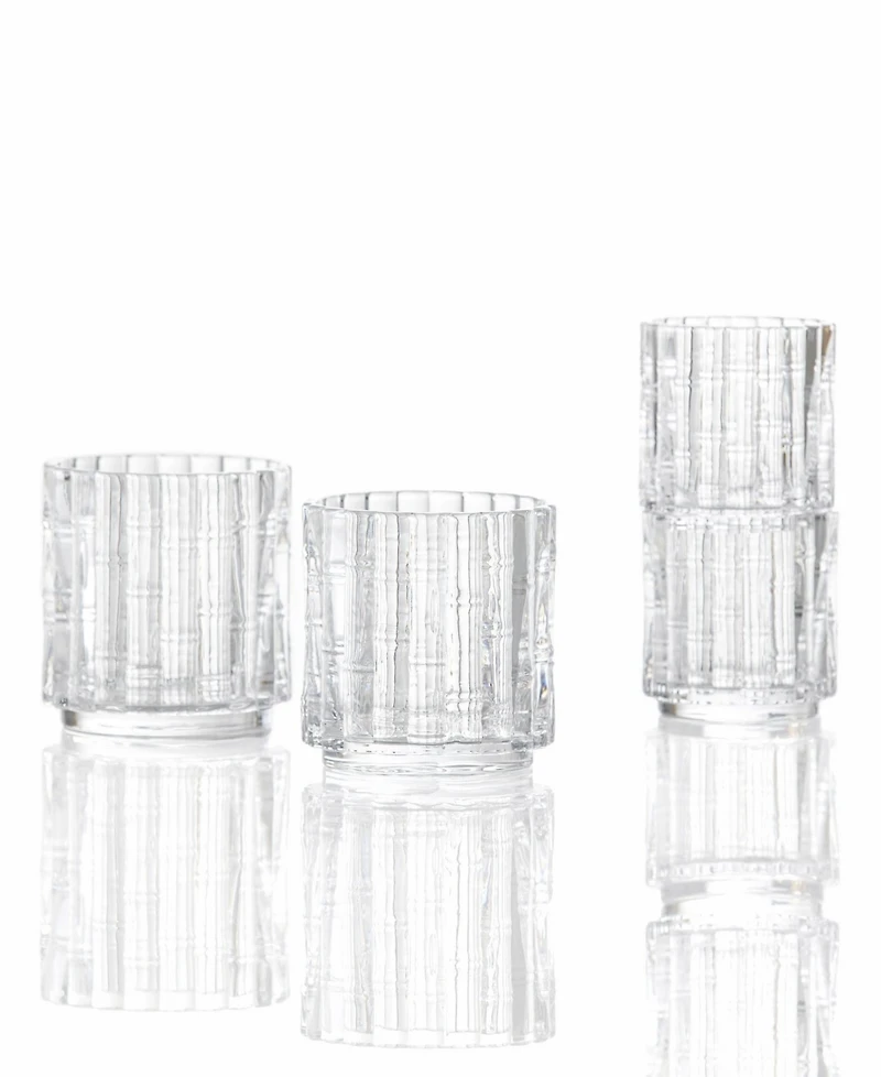 Fortessa Mahalo Double Old-Fashioned Glasses, Set of 4