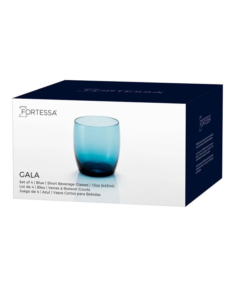 Fortessa Gala Short Beverage Glasses, Set of 4