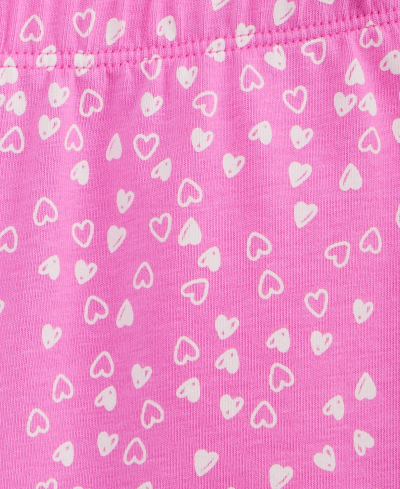 First Impressions Baby Girls Mini Hearts Biker Shorts, Macy's Exclusive