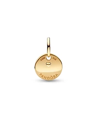 Pandora Gold Plated Peace Love Luck Dangle Charms