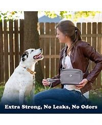 Compo Dog Poop Bags, 90 Bags, Charcoal Gray