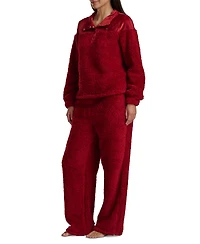 Tommy Hilfiger Women's 2-Piece Long Sleeves Top and High Waist Pants Set