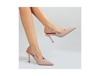 Berness Candes Grommet Strap Slingback
