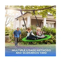 43" Saucer Swing (Kids & Adults): 700lbs Capacity, Waterproof