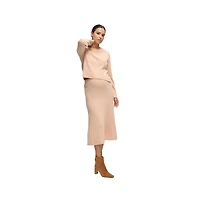 Ingrid + Isabel Maternity Ingrid + Isabel Knit Sweater Midi Skirt