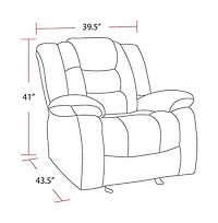Parker Living Bolton - Misty Storm Glider Recliner