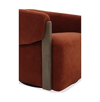 Parker Living Finley - Island Rust Swivel Accent Chair