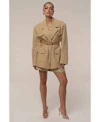 Jluxlabel Women's Precision Woven Blazer