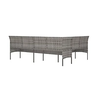 Garden Sofa Grey, Anthracite