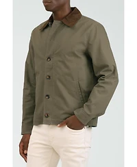 Bagatelle Homme Men's Water-Resistant Cotton Shirt Jacket
