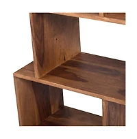 Porter Designs Urban Solid Sheesham Wood Shelf Bookcase