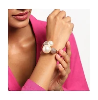Sohi Women's Gold Ball Tipped Bracelet