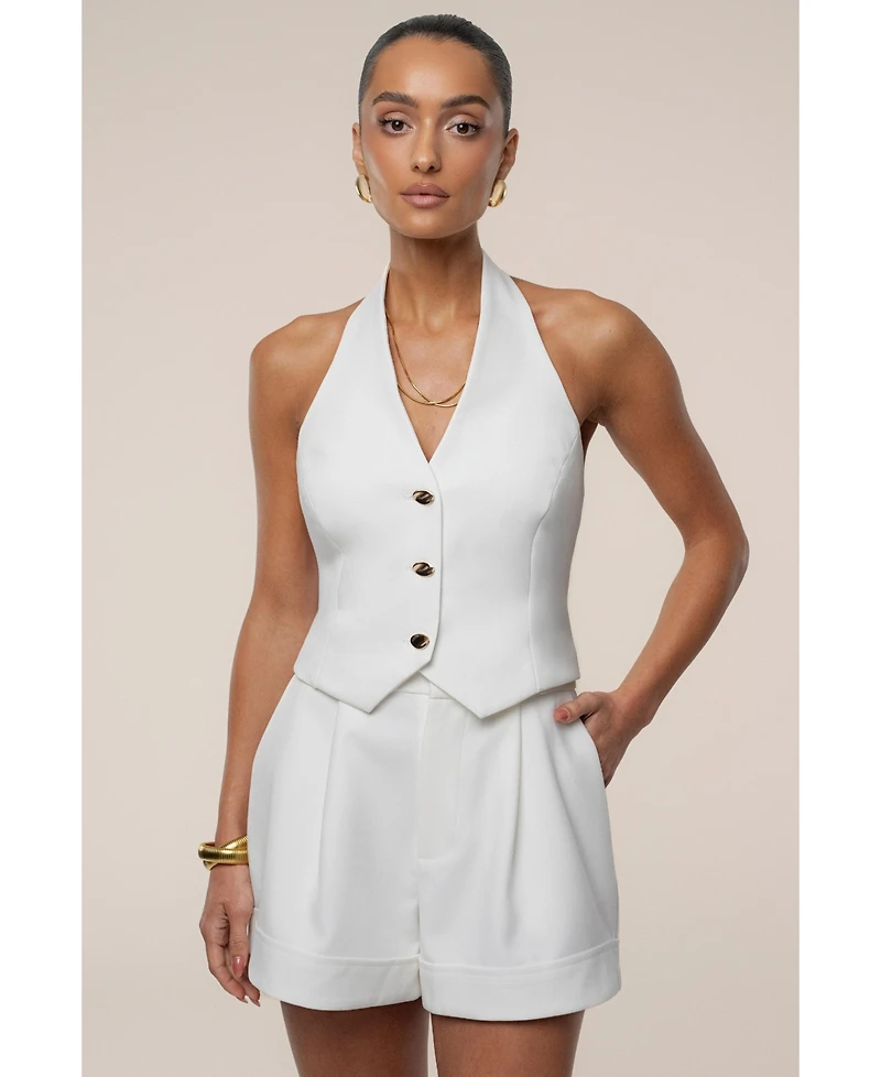 Jluxlabel Women's Luxe Halter Vest