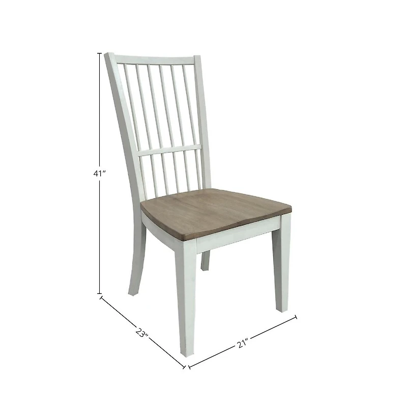 Parker House Furniture Americana Modern Dining Spindle Back Dining Chair Two Pack