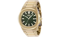 Invicta Men's 48518 Speedway Quartz 3 Hand Green Dial Watch