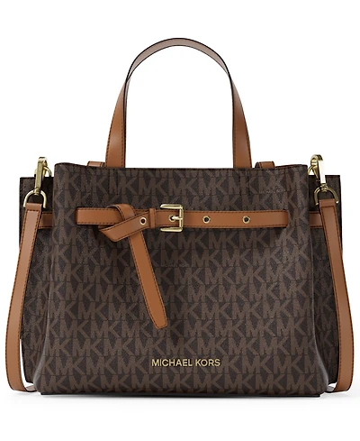 Michael Michael Kors Emilia Slip Pocket Small Satchel Bag