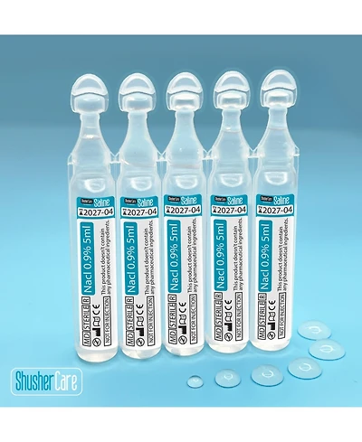 Baby Shusher Shusher Care Saline Ampoules - 50Ct