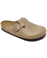 Birkenstock Men's Boston Soft Footbed Oiled Leather Clogs from Finish Line
