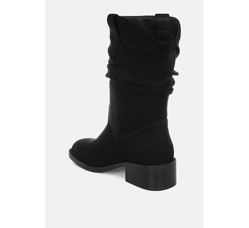 London Rag Ottawa Slouchy Cowboy Boots Women