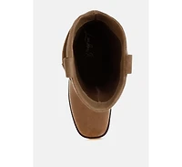 London Rag Ottawa Slouchy Cowboy Boots Women