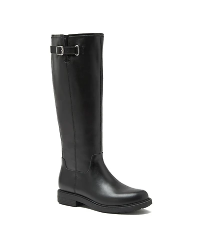 Lands' End Women's Leather Knee High Riding Boots