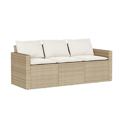 Garden Sofa Beige, Cream White