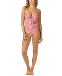 O'Neill Juniors' Camellia Floral Kailua One Piece Swimsuit